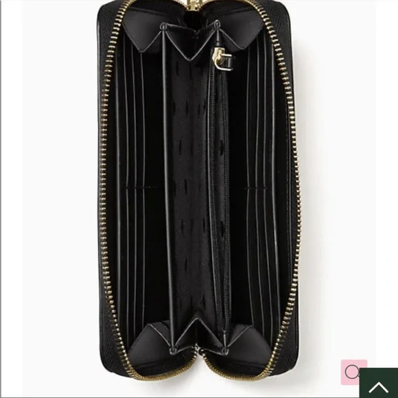 Disney Kate spade New York Minnie Mouse large continental wallet - Picture 3 of 4